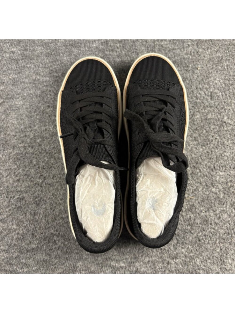 Earth ETKNIGHT Women’s Size 8M Black Knit Sneakers New With Box - Picture 3 of 15